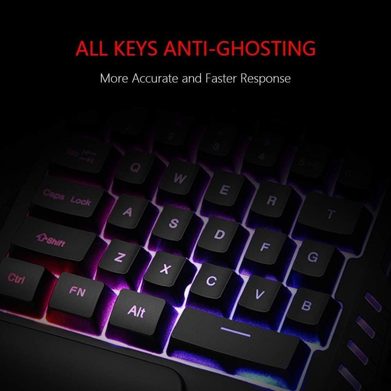 SCIENISH Arabic/English Layout Mini I8 2.4G Wireless 92 Keys Keyboard with Touchpad for Google TV Box/PS3/PC - Image 5