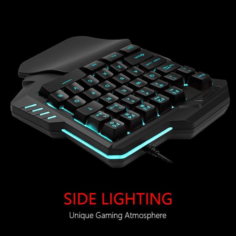 SCIENISH Arabic/English Layout Mini I8 2.4G Wireless 92 Keys Keyboard with Touchpad for Google TV Box/PS3/PC - Image 4