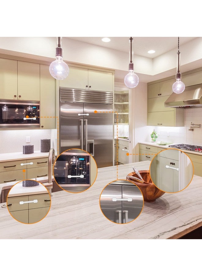 Coolrunner Ty Strap Locks 12 Pack Child Safety Locks Baby Proofing Drawers Locks Coolrunner Child Locks For Drawers, Cabinets, Dishwasher, No Tools Or Drilling Required - Image 4