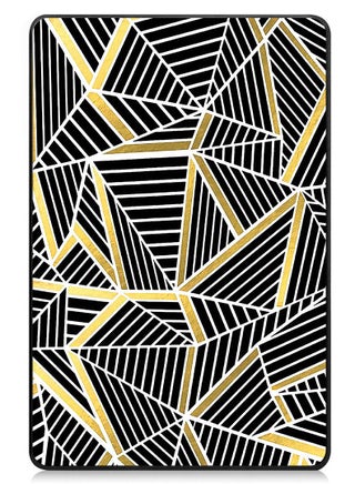 Protective Flip Case For Huawei MatePad Pro 11 (2024) With Trifold Stand Auto Wake Sleep Shockproof Cover Black and golder lines pattern - pzsku/ZCEB54BBE8E4A1D1AAF66Z/45/_/1722007049/a8e92e3b-9810-4bac-9733-05f91e659ebf
