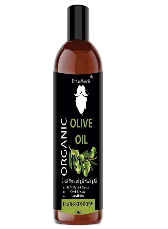 UrbanMooch | Organic Olive Oil Extra Virgin | 100ml | Nourishing Oil for Hair, Skin, and Face Care - Image 2