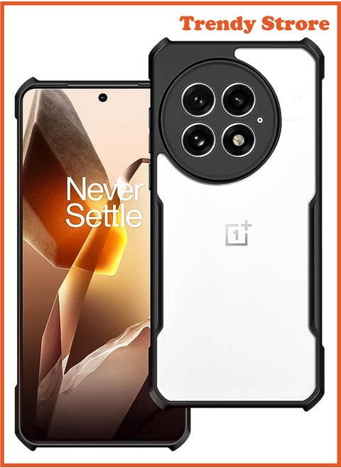 For OnePlus 13 Case, Camera Lens Protection Case, TPU Shockproof Bumper Mobile Phone Back Cover, Anti-Yellowing Slim Fit Protective Casing