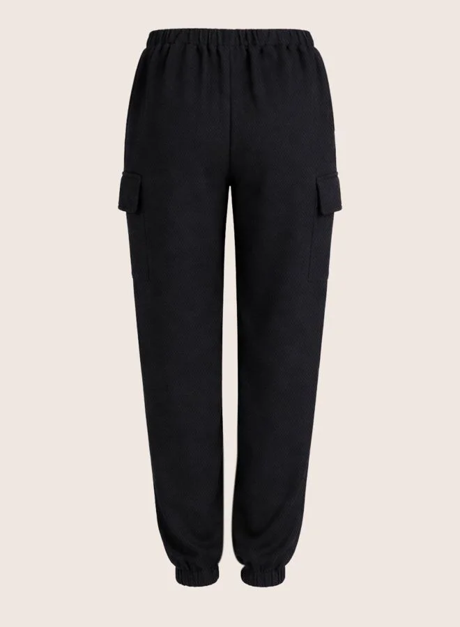 Freehand  Women Relaxed Fit Solid High Rise Joggers  | Best Price UAE