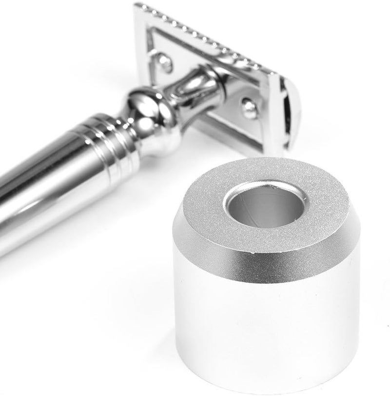 Salmue 4 Colors Base Stand Portable Shaving Stand For Holding Shaving Stand Anself Mens Beard Removal Stand Holder Safety Base Stand one - Image 1