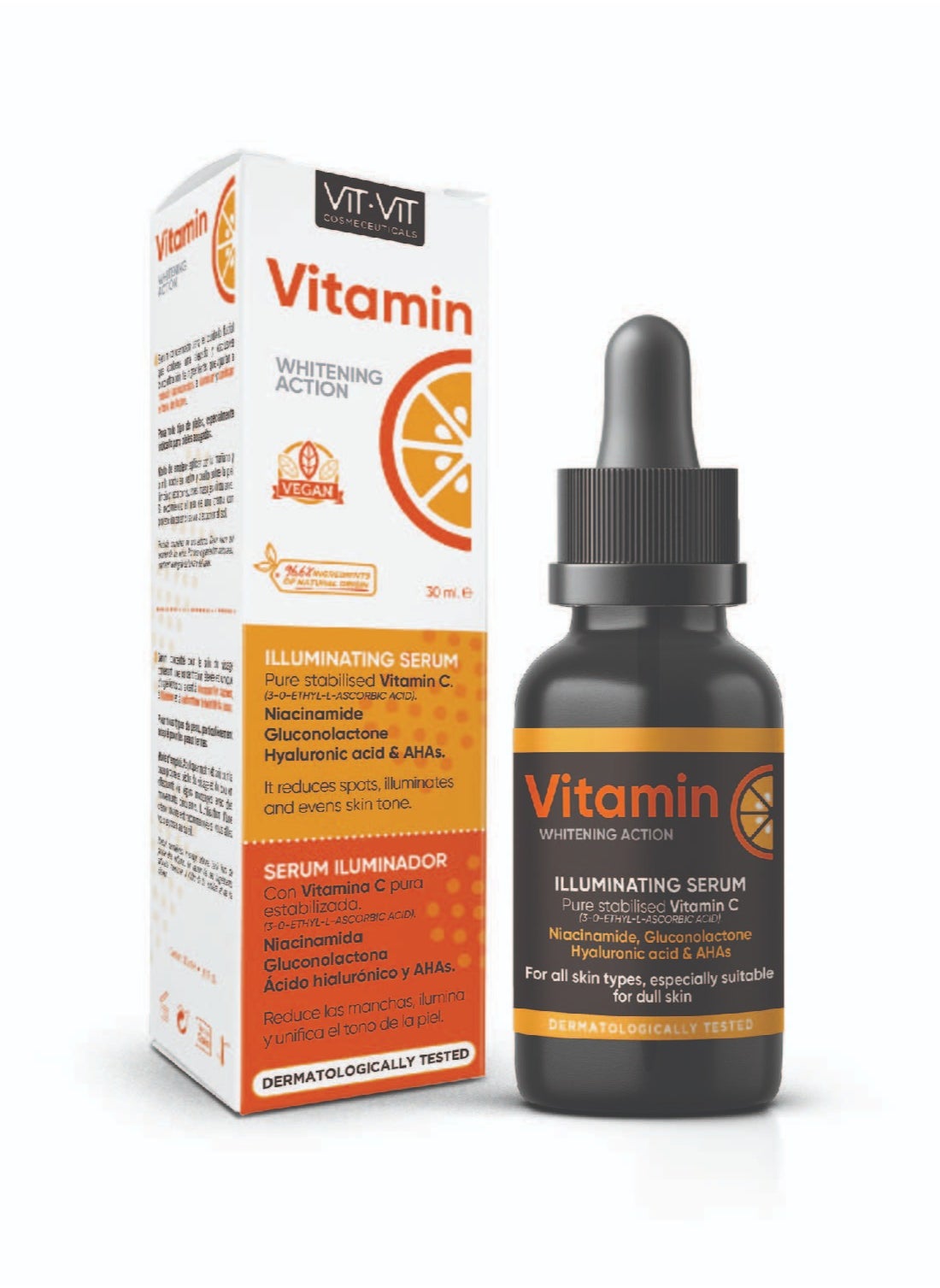 Stable Vitamin C Serum 30ml Illuminating and Anti-Stain Action 