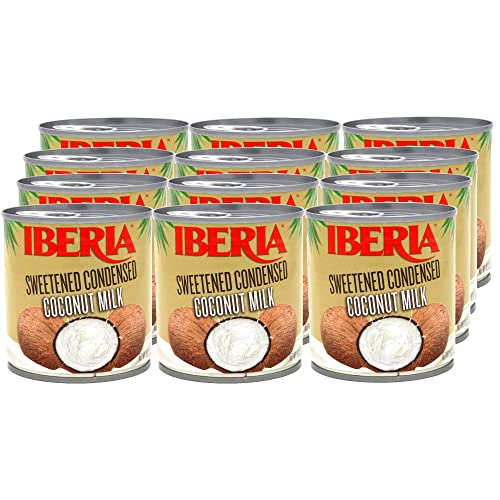 Iberia Sweetened Condensed Coconut Milk 116 Oz Pack of 12 - Image 1