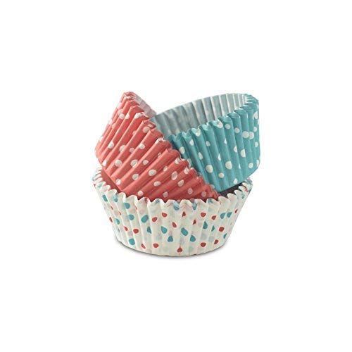 Adaamya � - 100 Pcs Mix Design Bio-degradable Standard Size Cupcake Paper/Baking Cup/Cup Liners, Cupcake Paper (Multi Color) - Pack of 100 (6 cm (XS)) - Image 2