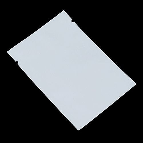 MITOB 200 Pieces 2.36x3.54 inch White Mylar Bags for Sample Shampoo Toiletries Travel Packets Food Storage Bags Matte Foil Flat Heat Vacuum Seal Aluminum Pouch for Candy Coffee Packing - Image 4