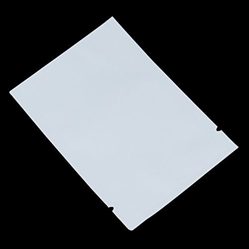 MITOB 200 Pieces 2.36x3.54 inch White Mylar Bags for Sample Shampoo Toiletries Travel Packets Food Storage Bags Matte Foil Flat Heat Vacuum Seal Aluminum Pouch for Candy Coffee Packing - Image 5