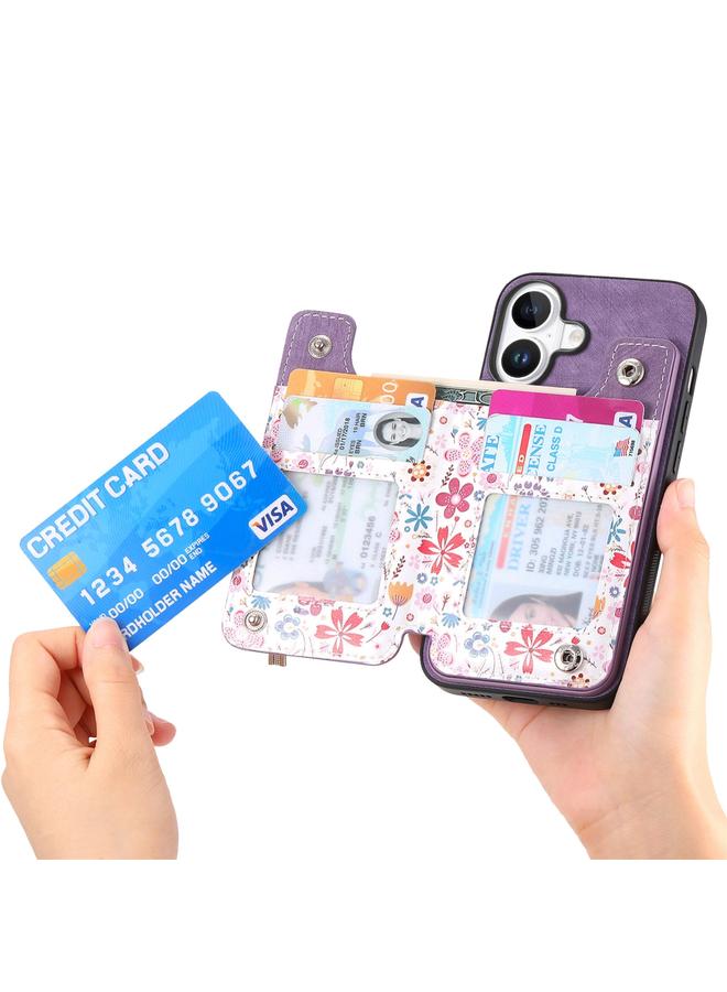 اس-توب جراب خلفي لهاتف iPhone 16 Plus بسحاب مطلي بتصميم كلاسيكي - Image 4