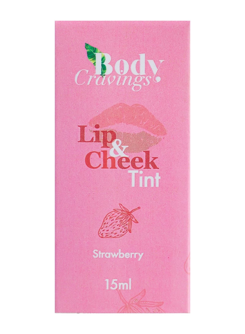 Body Cravings lip and cheek tint brush strawberry - Image 4