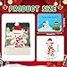 JULEASEL Little Snowman Buddy Crochet Snowman DecorTravel Buddy Secret Santa Gifts for Friend Coworkers Xmas Party Decor - Image 4