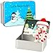 JULEASEL Little Snowman Buddy Crochet Snowman DecorTravel Buddy Secret Santa Gifts for Friend Coworkers Xmas Party Decor - Image 2
