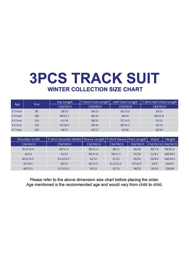 LITTLE SURPRISE BOX Black & White 1977 Designed 3 Pcs Varsity Jacket Styled Track Suit Set For Toddlers And Kids
