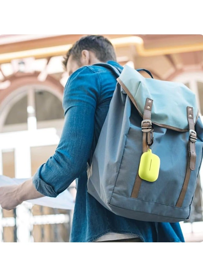 Silicone Airpods Pro Case Protective Cover - Yellow - Image 2