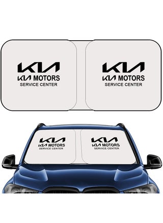 KIA Motors Windshield Sunshade for Car Front Window – UV Protection, Heat Shield, Foldable Reflective Sun Visor, Easy Installation & Storage – Compatible with Most Vehicles - pzsku/ZCEB5FDFCD6F705BC6060Z/45/1748779316/823af159-fc47-4b52-aabf-c2c2073e6f45