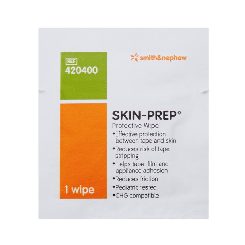 Smith&nephew Smith+Nephew Skin-PREPâ—Š Wipes, Protective Dressing Wipes, Skin Barrier Film, Contains Alcohol, Box of 50 - Image 2