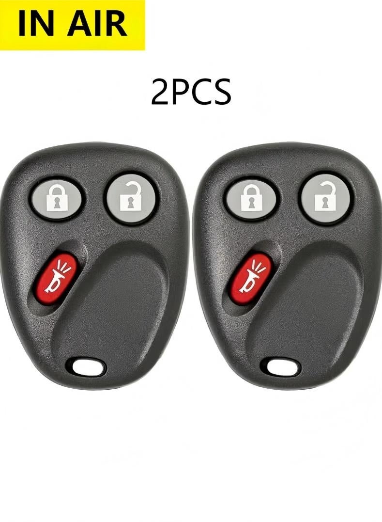 In Air Pack of 2 Car Keyless Entry Remote Control Key Fob Fits for Chevrolet Silverado Equinos Suburban 2003-2006,Fits for Cadillac Escalade/GMC Yukon 2003-2006/Hummer H2 / Pontiac Torrent / Saturn Vue - Image 1
