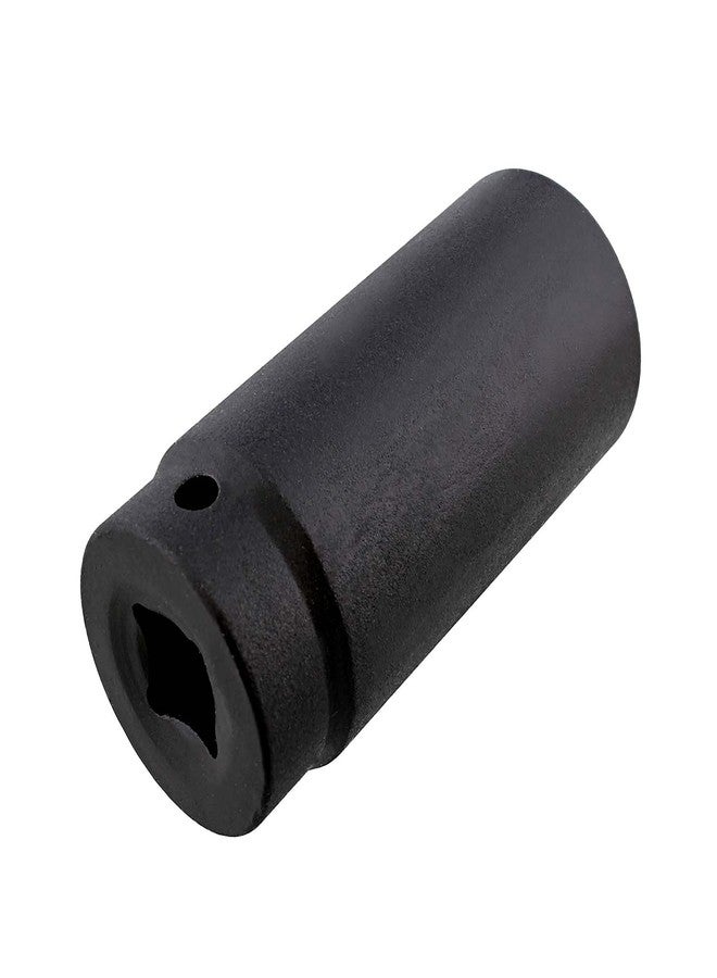 ABN 1/2 Inch Drive 1-1/16 Inch Socket - Deep Impact SAE Sockets 1-Pack, 6 Point CR-MO SAE Deep Socket Impact Sockets 1pk - Image 2
