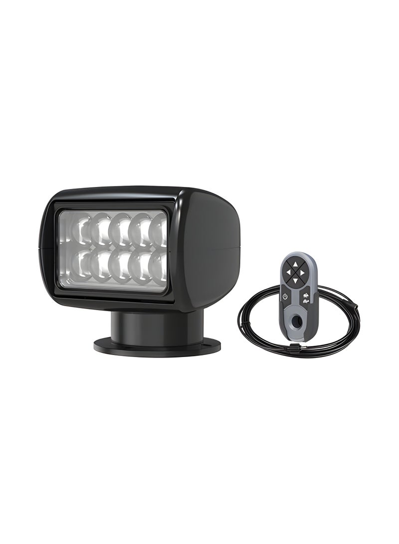 SEAFLO 30W Remote Control LED Marine Searchlight 180000cd IP65 10-30V 800m Beam - Image 4