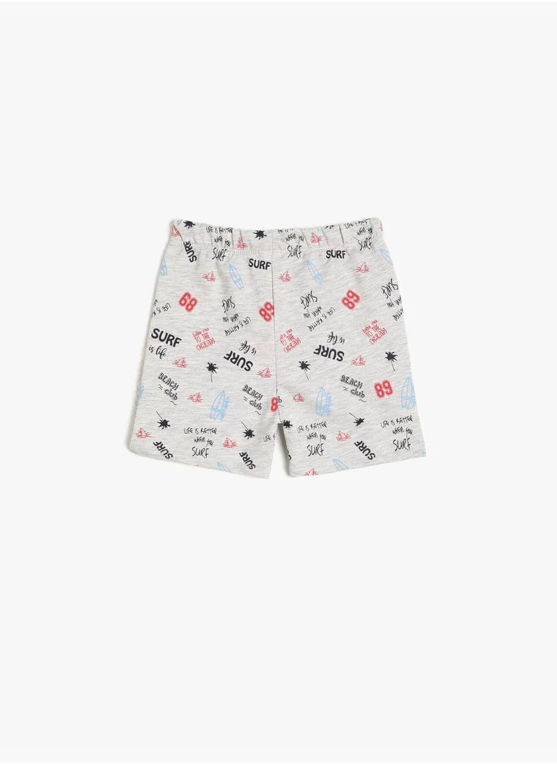 كوتون Printed Shorts