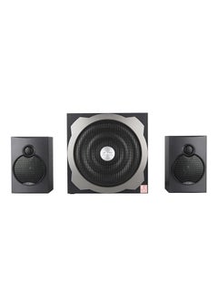 F&D 5.0 Wireless Bluetooth Multimedia Speaker A521X, 4" Full Range Driver For Satellite & 6.5 Bass Driver For Subwoofer, Black  - Image 2