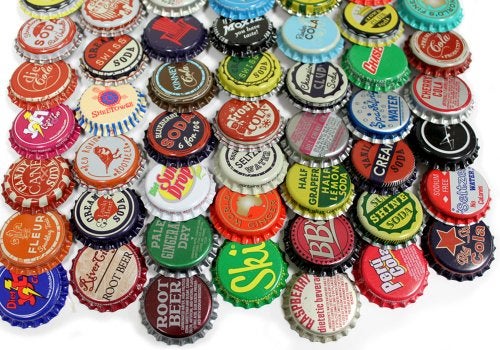 Bottle Cap Co 100 Vintage and Vintage Inspired Bottle Caps Random Mix - Image 2