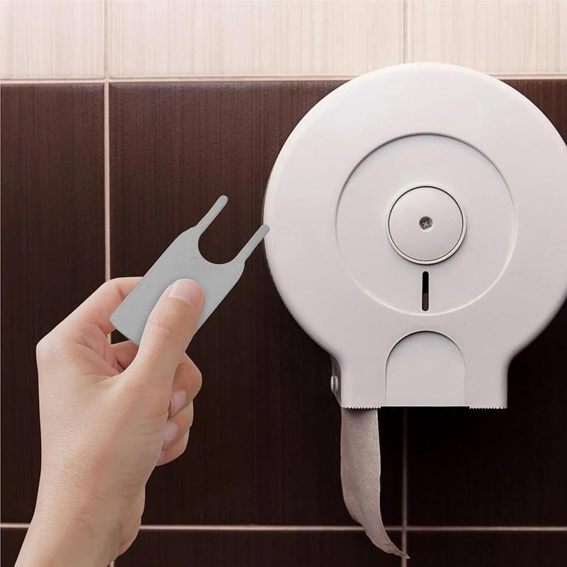 6Pcs Universal Paper Towel Dispenser Key Replacement Toilet Roll Holder Keys - Image 3