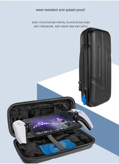 Skycare Skycare  Carrying Case Compatible with PlayStation 5 Portal Remote Player Handheld Game Console, Shockproof Anti-Scratch Travel Portable Bag Accessories, PS Portal Protective Shell  - Image 5
