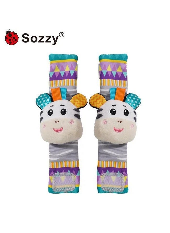 Generic - Sozzy Wrist Rattle and Booties Set - Image 1