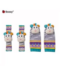Generic Sozzy Wrist Rattle and Booties Set  - Image 1