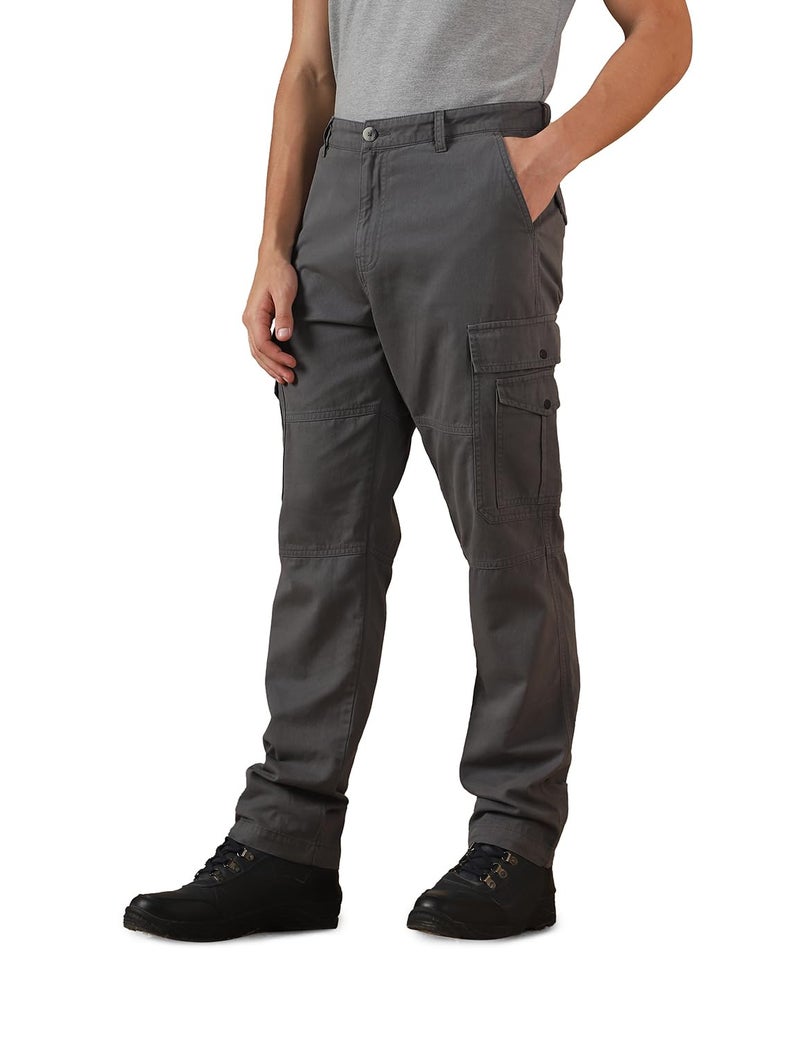 FYLTR Men's Utility Cargo Trouser - 100% Cotton | Regular Fit | Pants for Men | Trousers for Men - Image 4