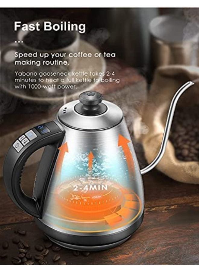 Electric Gooseneck Kettle Variable Temperature Control