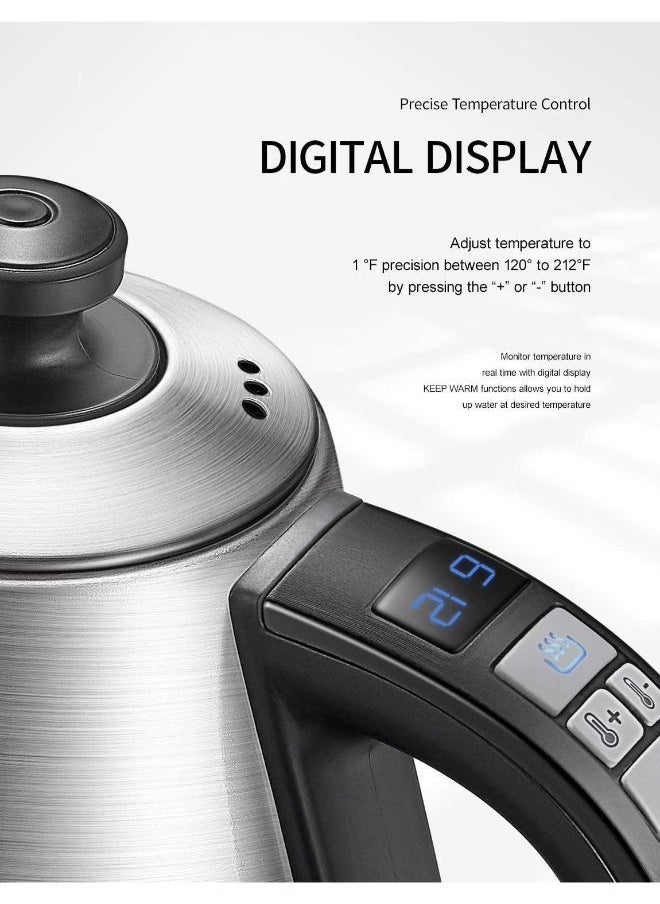 Electric Gooseneck Kettle Variable Temperature Control