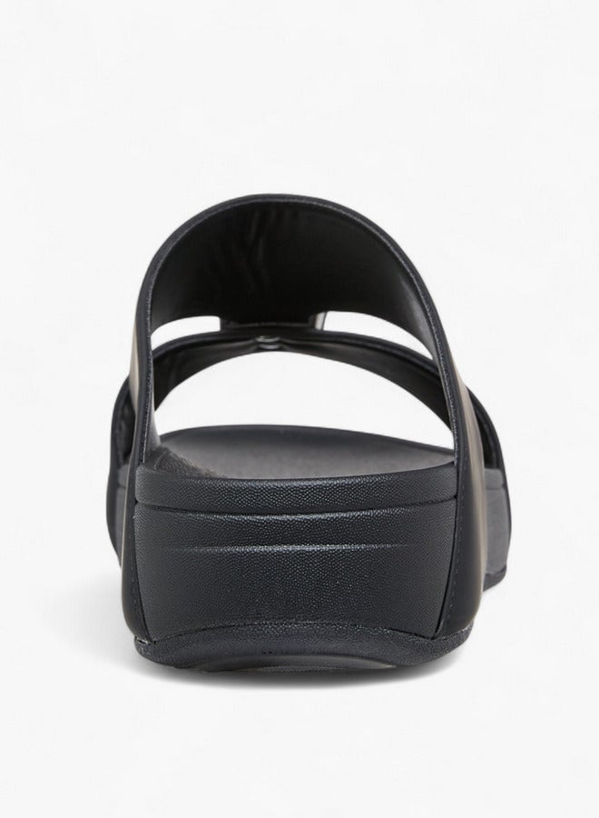 لو كونفورت صنادل رجالية مريحة سهلة الارتداء بلمسة معدنية - Image 5