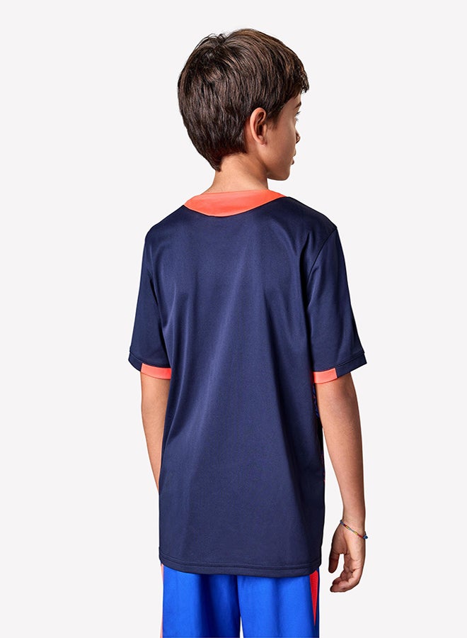 DECATHLON Kids' Short-Sleeved Football Shirt Viralto Roarrr Rhino Stripey - / - Image 3