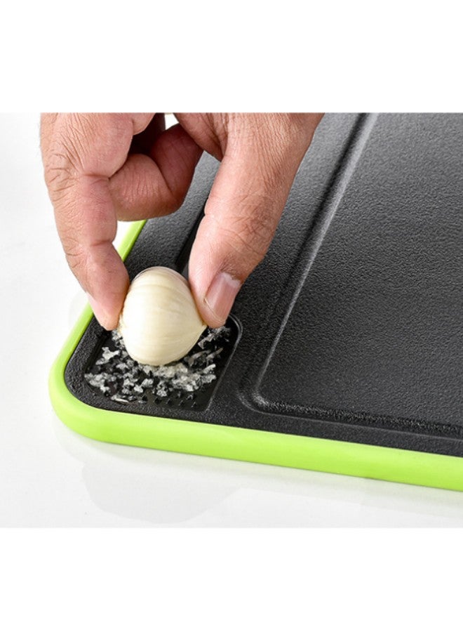 WAOKN Cutting Board for Kitchen,Aluminum Cutting Board, Large Cutting Board with Whetstone,with Juice Slot and Handles Charcuterie Board,Easy Grip Handle,Thick Chopping Board for Meat,Veggy,Fruit,Food Cutting Tool Kitchen Cook Supplies,Strap Hole Easy Hanging,Dishwasher Safe,Black - Image 3