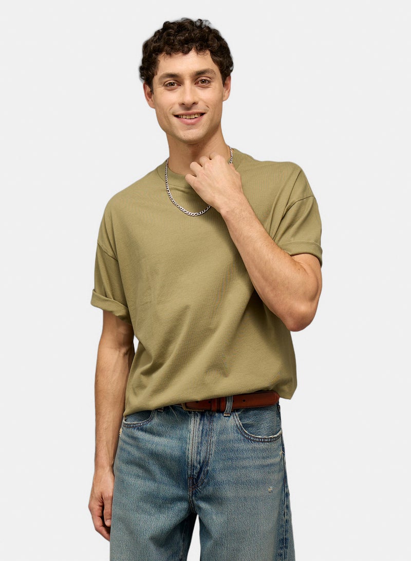 American Eagle AE Short-Sleeve Dip-Dye Graphic T-Shirt - Image 1