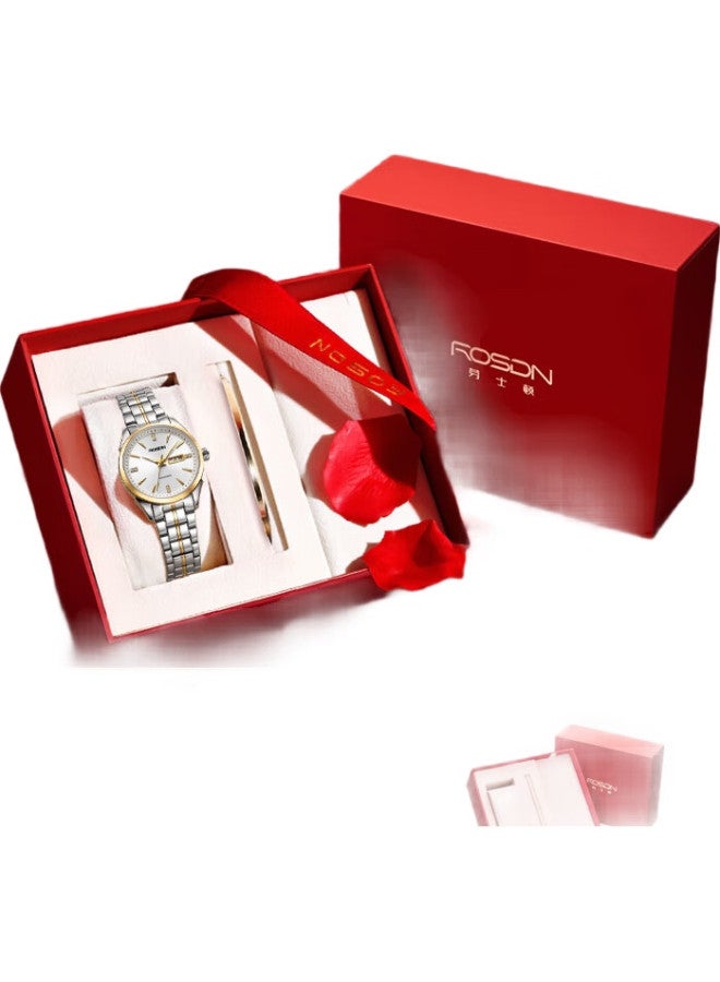 ROSDN (Rosdn) Swarovski Series Valentine'S Day Gift For Women Watch Female Swiss Mechanical Watch Top Ten Women'S Watch Brands - Image 1