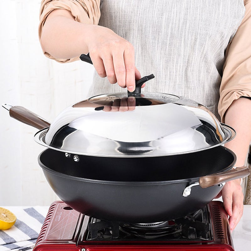 Cookware Lid Replacement, Durable Glass and Stainless Steel Design for Safe Kitchen Use - Image 3