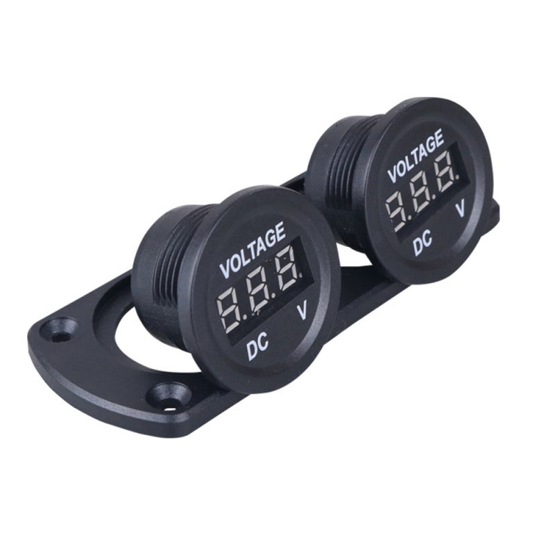 Car Voltmeter LED Dual Digital Display Voltage Gauge 6-35V for 12/24V Car Truck SUV Marine Boat - Image 5