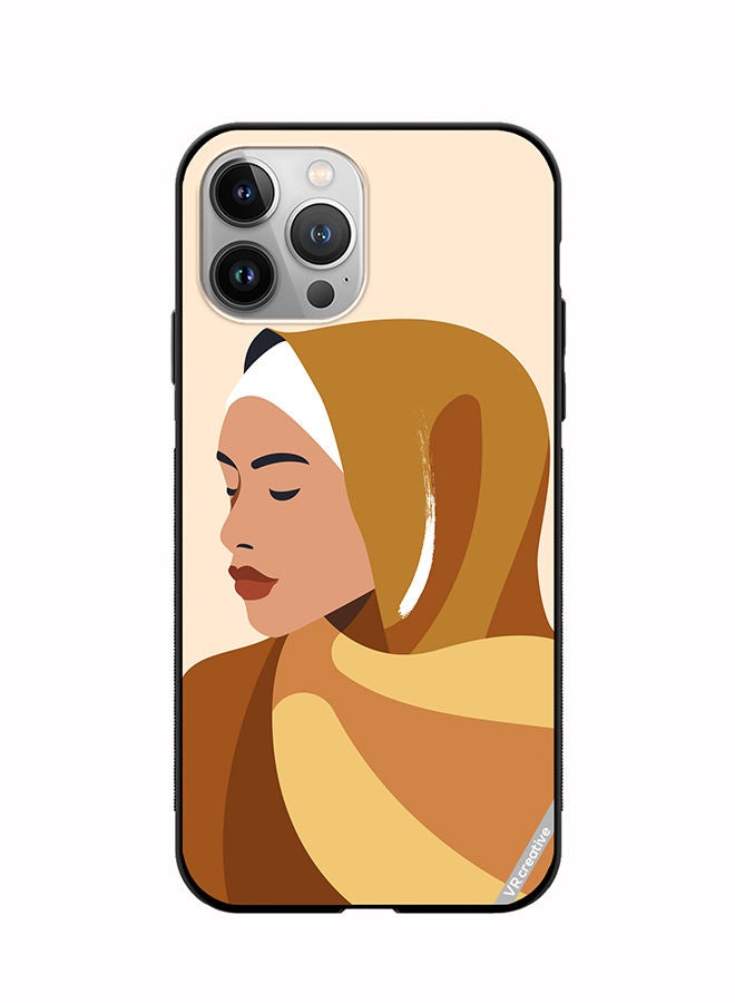 VR CREATIVE Protective Case Cover For Apple iPhone 11 Pro Cartoon Woman Shape Design Multicolour - Image 1