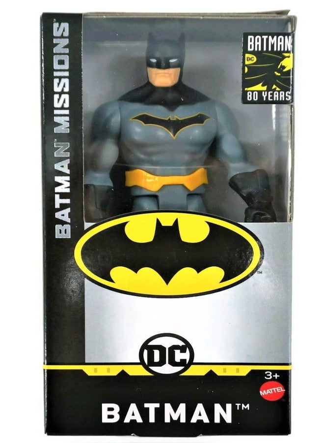 Batman DC 6 Inch Action Figures | 5 Pack Includes The Joker, Grey Suit Batman, Black Suit Batman, Robin and Nightwing | 5 Point Articulation - Image 4