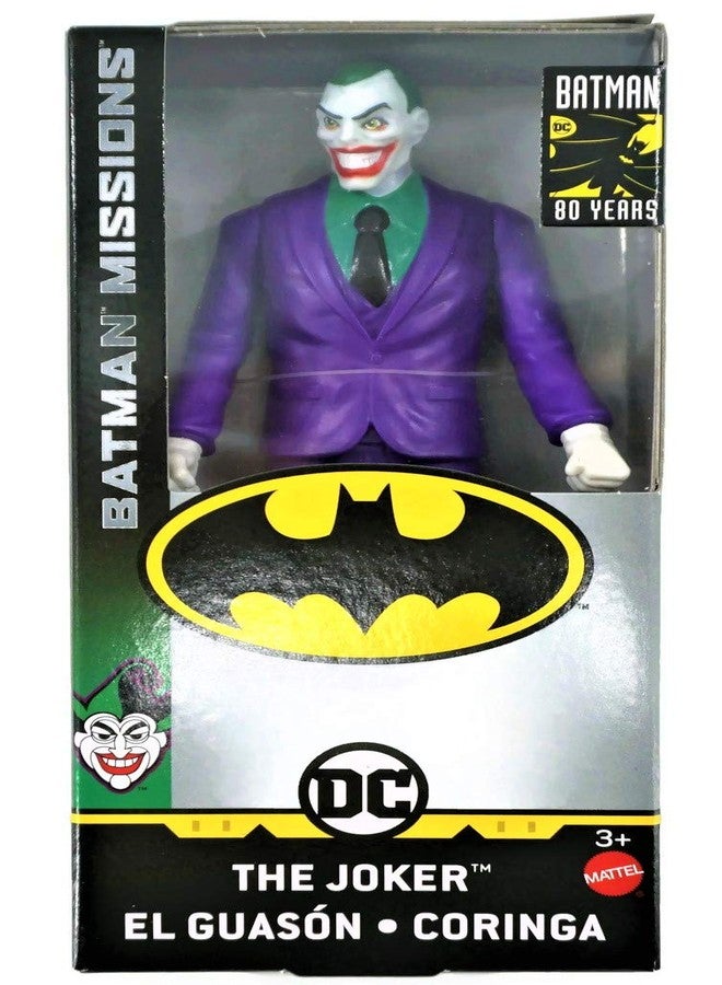 Batman DC 6 Inch Action Figures | 5 Pack Includes The Joker, Grey Suit Batman, Black Suit Batman, Robin and Nightwing | 5 Point Articulation - Image 5