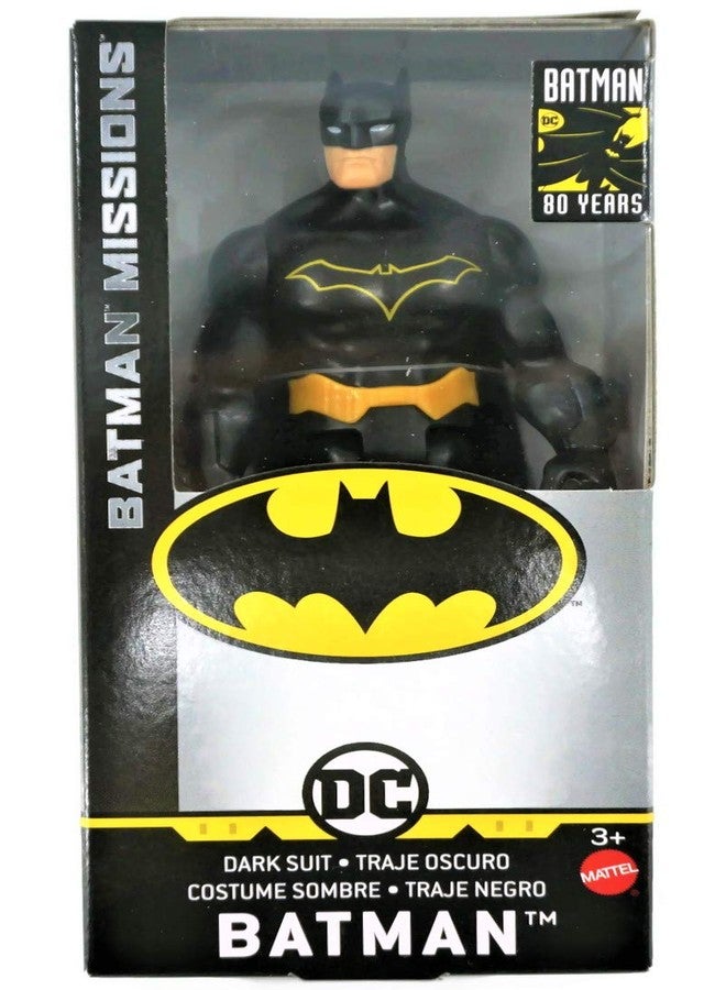 Batman DC 6 Inch Action Figures | 5 Pack Includes The Joker, Grey Suit Batman, Black Suit Batman, Robin and Nightwing | 5 Point Articulation - Image 2