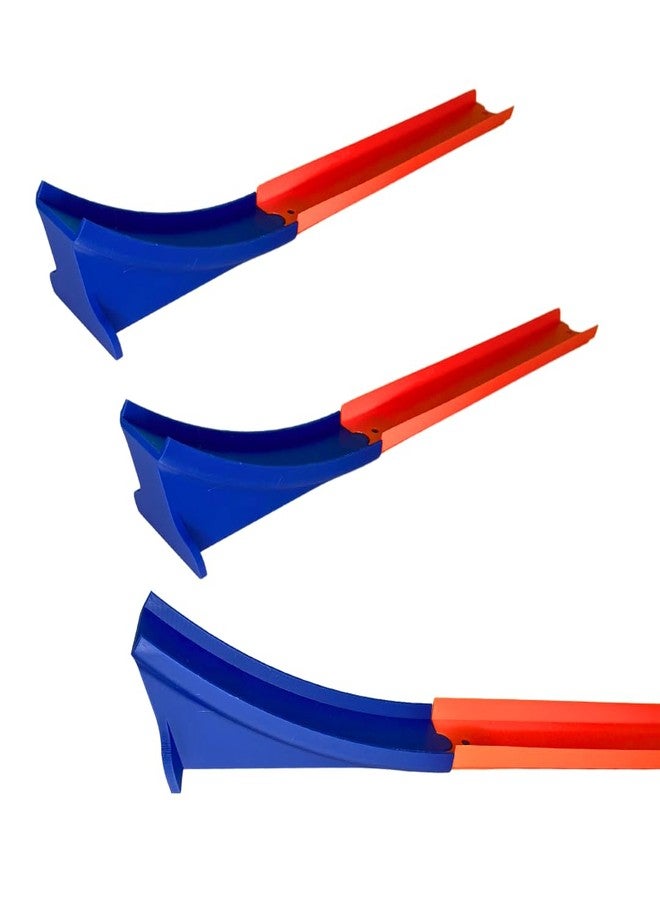 Chatelet Racetrack Ramp Compatible with Hot Wheels Tracks | Create Epic Racecar Jumps | 3 Pack - Image 1