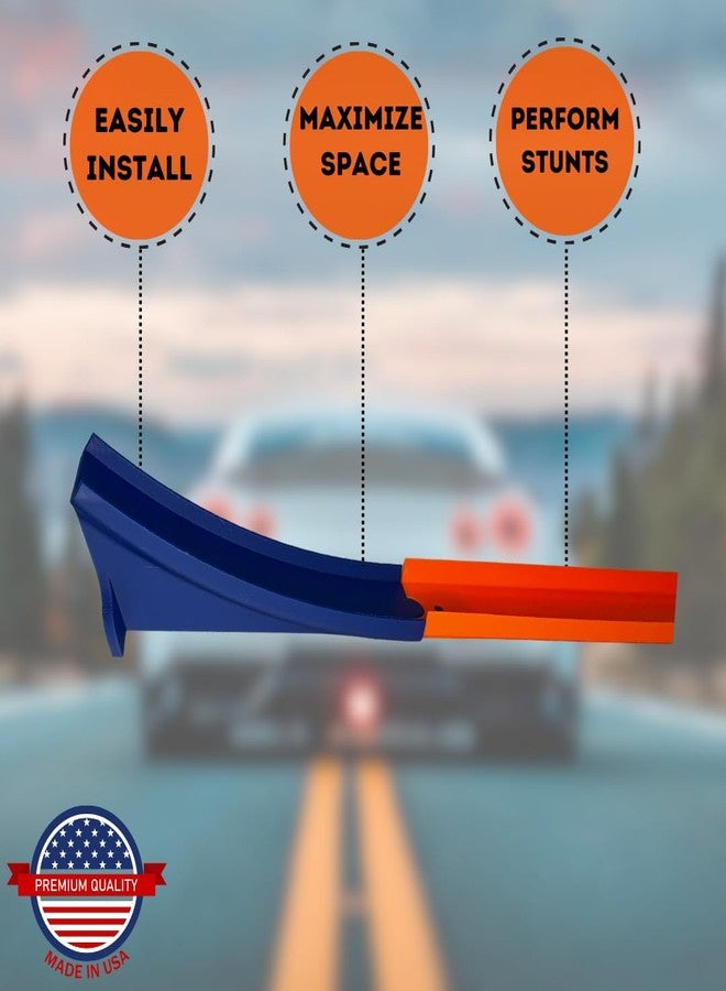 Chatelet Racetrack Ramp Compatible with Hot Wheels Tracks | Create Epic Racecar Jumps | 3 Pack - Image 4