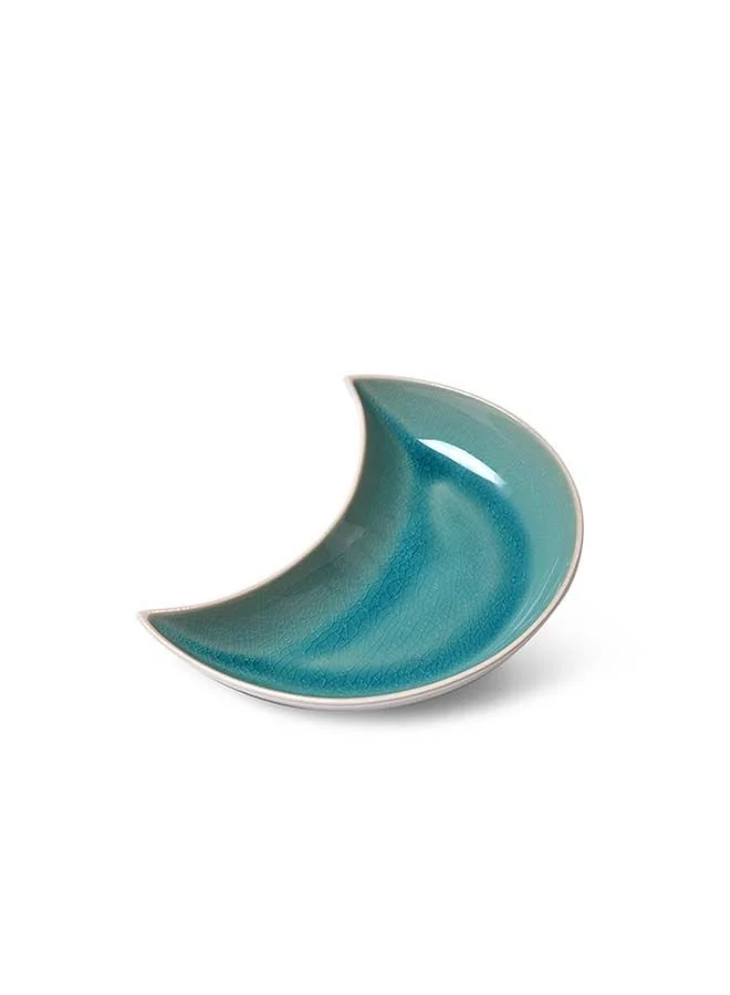 Fissman  Plate  Ceramic Moon Shape Summer Collection Celine Series 23cm  | Best Price UAE