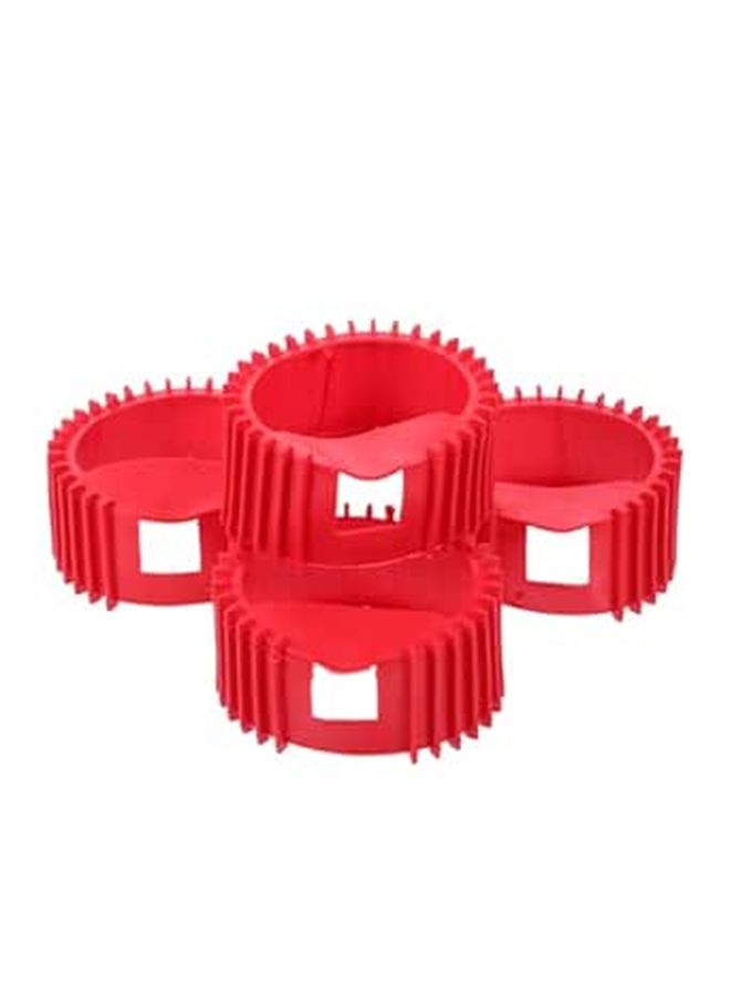 4 Pcs Vibration Dampening Gauge Covers For Oxygen Acetylene Regulators Protective Sleeves - Image 1
