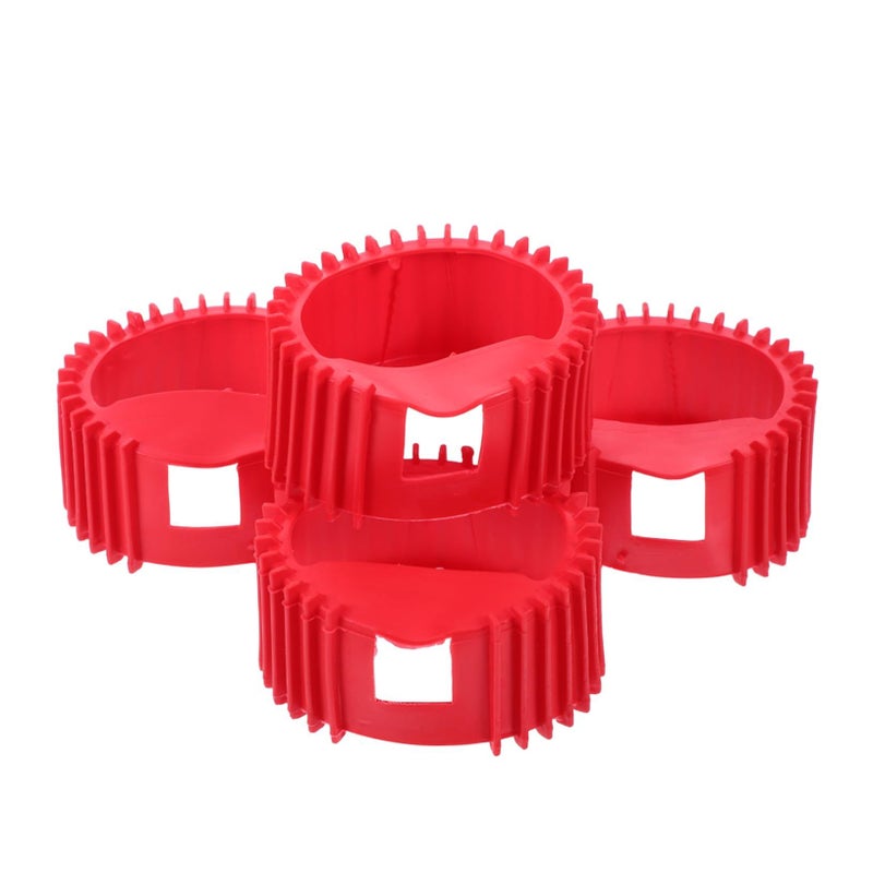 4 Pcs Vibration Dampening Gauge Covers For Oxygen Acetylene Regulators Protective Sleeves - Image 2